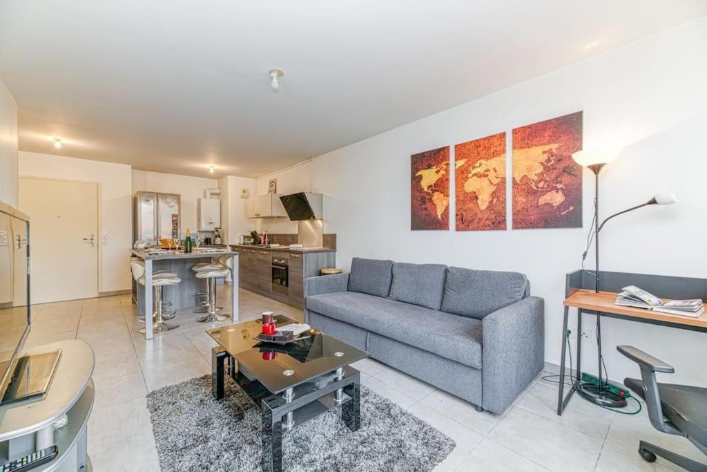 Bel Appartement-Garage Prive-Balcon-Wifi Fibre Rhut Экстерьер фото
